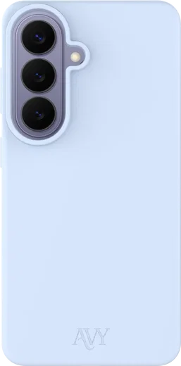 AVY Samsung Galaxy S26 Hoesje Liquid Silicone met MagSafe Blauw afbeelding 1