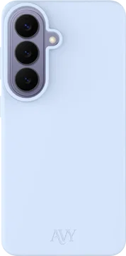 AVY Samsung Galaxy S26 Hoesje Liquid Silicone met MagSafe Blauw