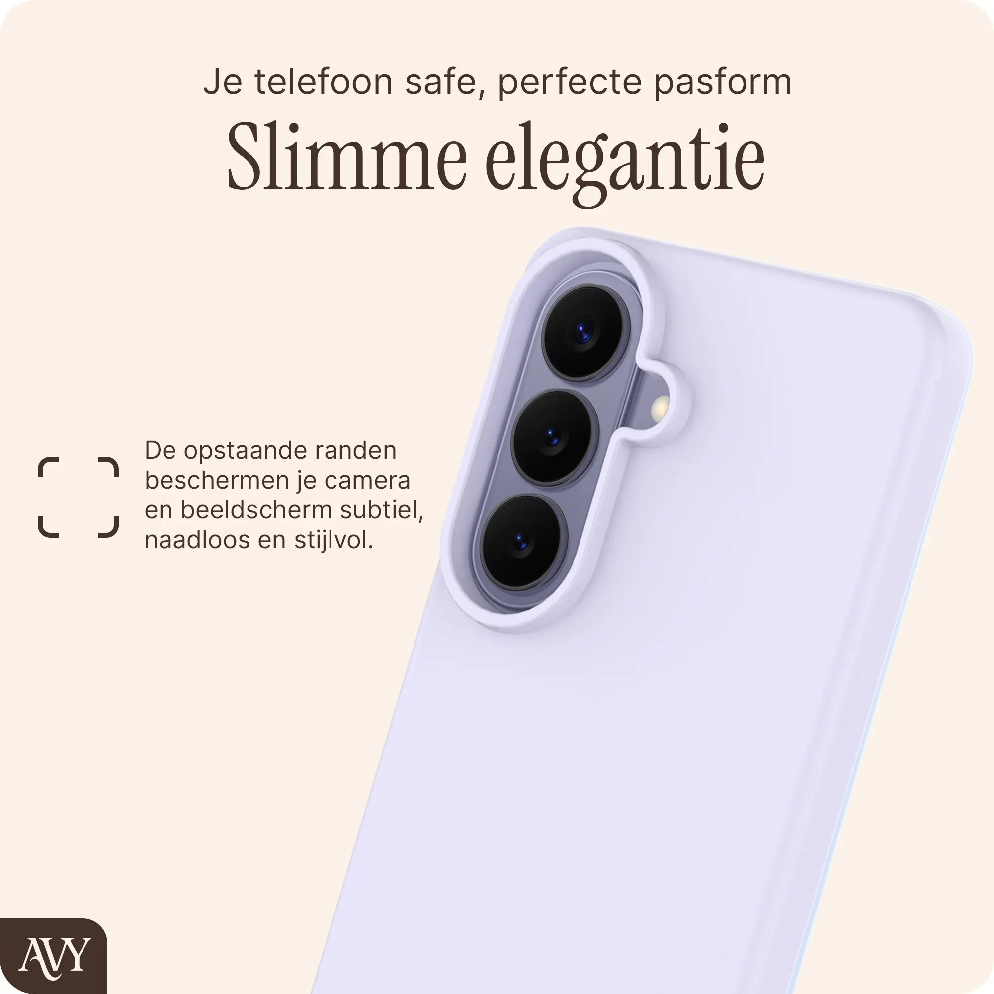 AVY Samsung Galaxy S26 Hoesje Liquid Silicone met MagSafe Paars afbeelding 9