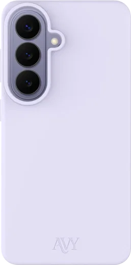 AVY Samsung Galaxy S26 Hoesje Liquid Silicone met MagSafe Paars afbeelding 1