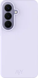 AVY Samsung Galaxy S26 Hoesje Liquid Silicone met MagSafe Paars afbeelding