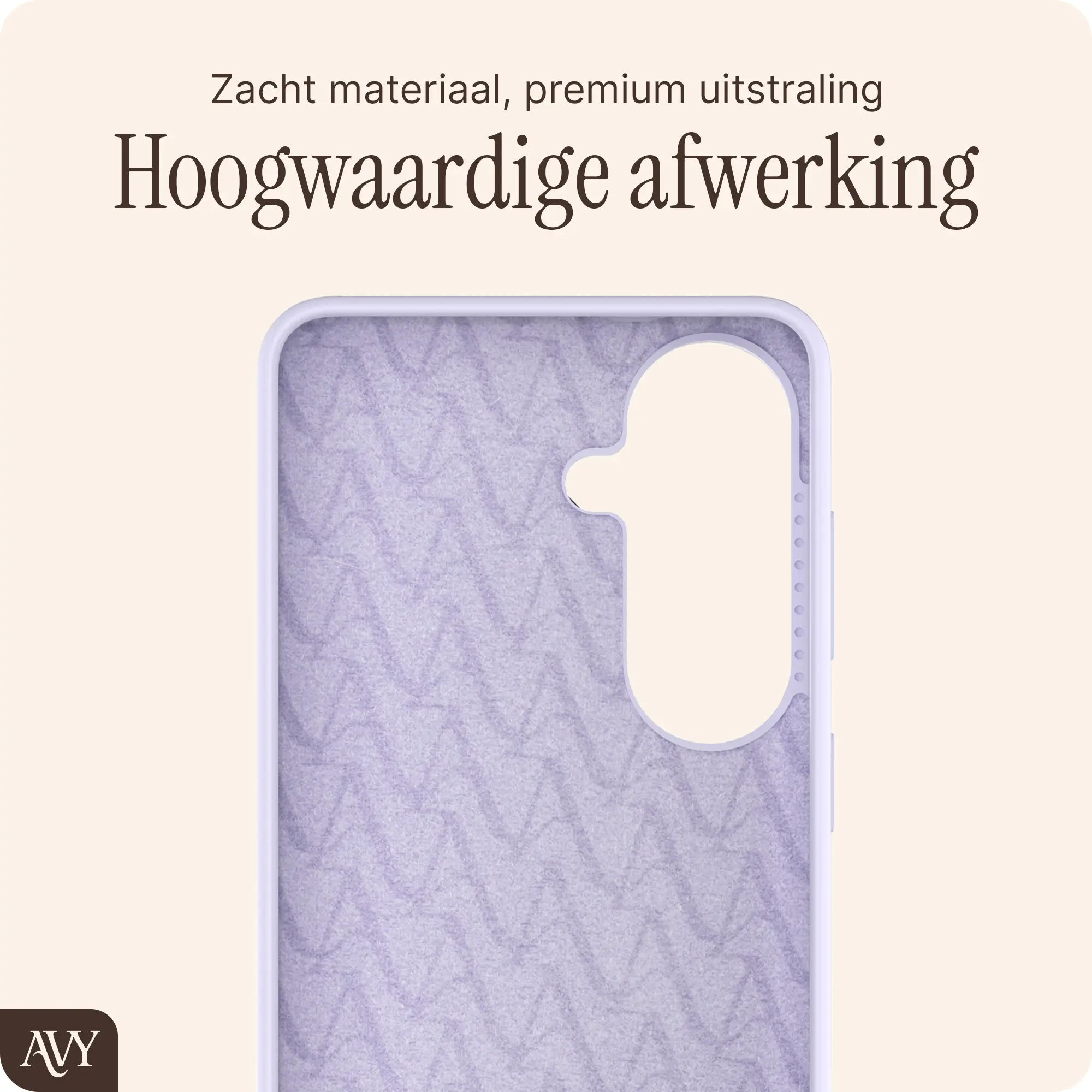 AVY Samsung Galaxy S26 Hoesje Liquid Silicone met MagSafe Paars afbeelding 10