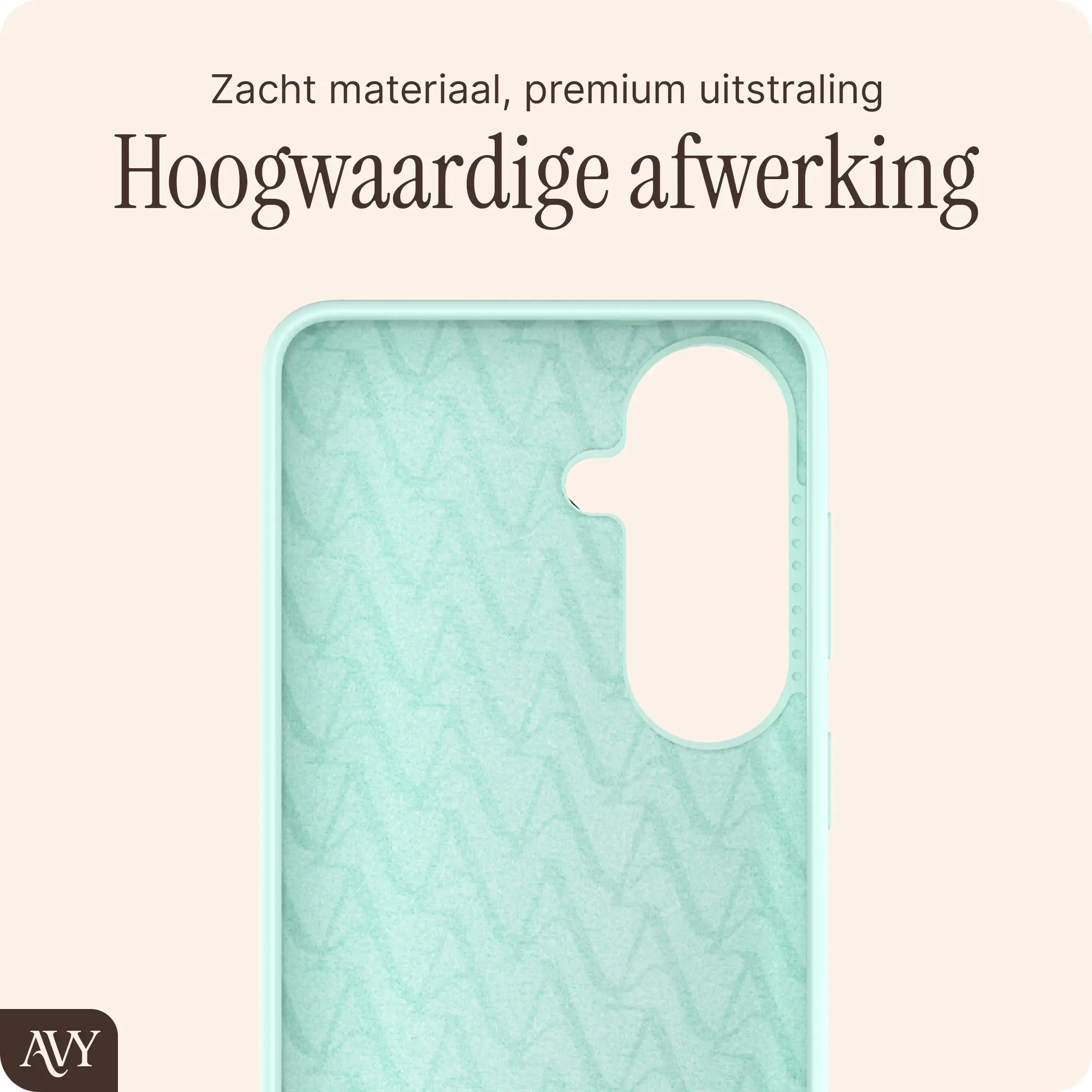 AVY Samsung Galaxy S26 Hoesje Liquid Silicone met MagSafe Matcha afbeelding 10