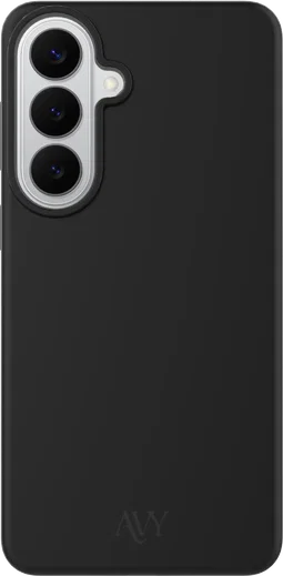 AVY Samsung Galaxy S26 Plus Hoesje Liquid Silicone met MagSafe Zwart afbeelding 1
