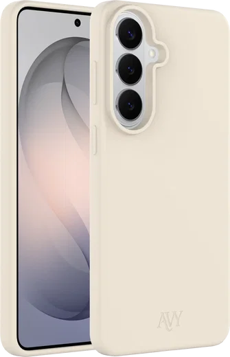 AVY Samsung Galaxy S26 Plus Hoesje Liquid Silicone met MagSafe Beige afbeelding 11