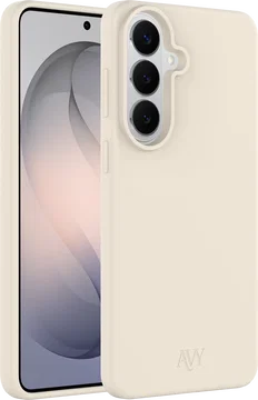 AVY Samsung Galaxy S26 Plus Hoesje Liquid Silicone met MagSafe Beige