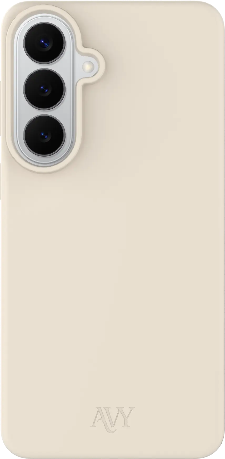 AVY Samsung Galaxy S26 Plus Hoesje Liquid Silicone met MagSafe Beige afbeelding 1