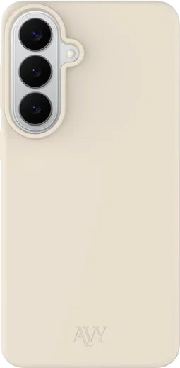 AVY Samsung Galaxy S26 Plus Hoesje Liquid Silicone met MagSafe Beige afbeelding 1