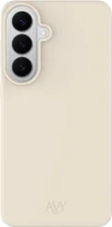 AVY Samsung Galaxy S26 Plus Hoesje Liquid Silicone met MagSafe Beige afbeelding