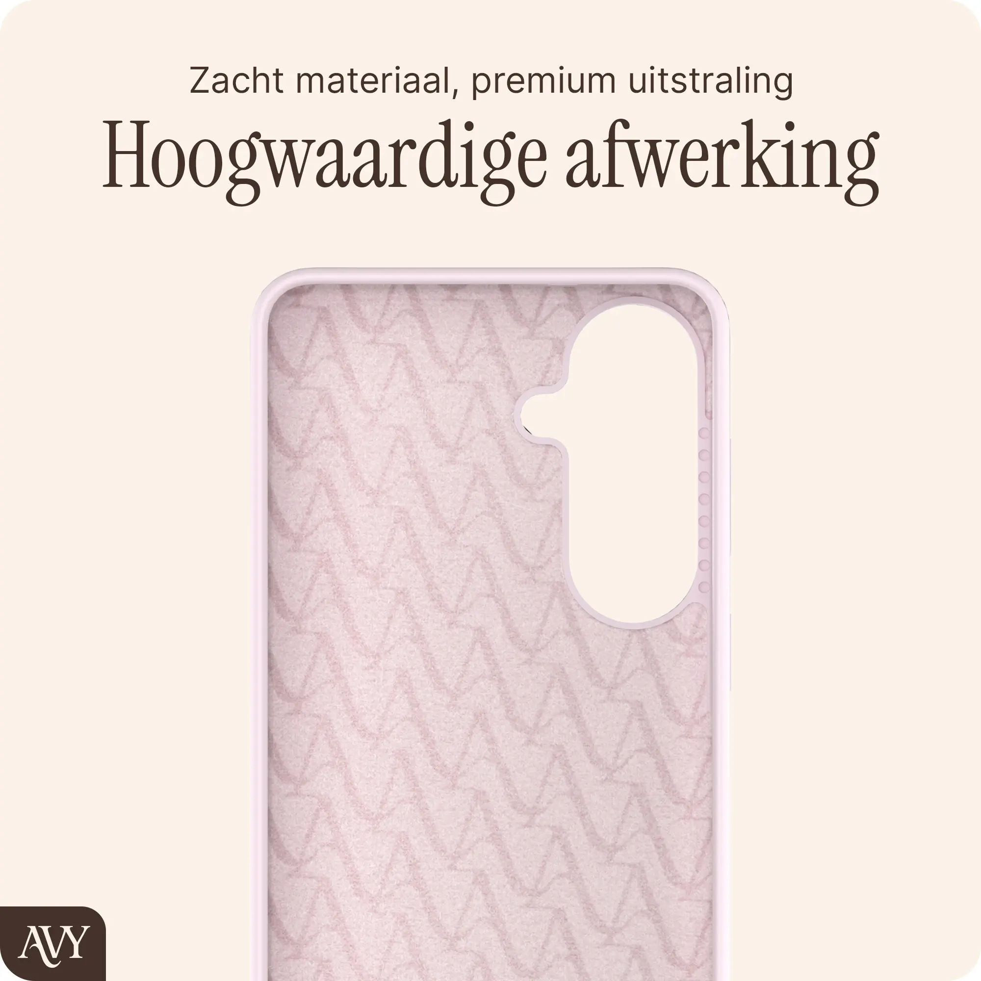 AVY Samsung Galaxy S26 Plus Hoesje Liquid Silicone met MagSafe Roze afbeelding 10