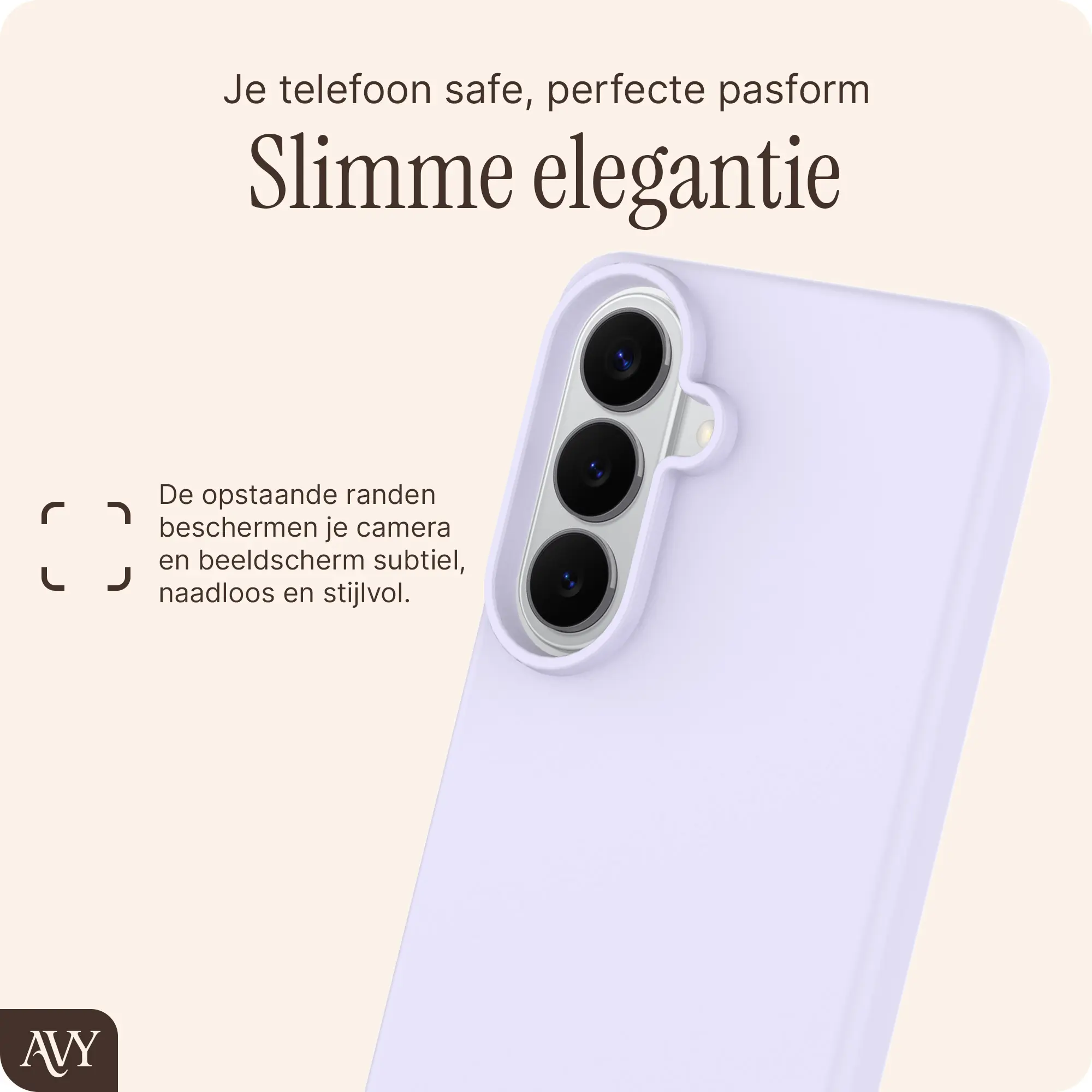 AVY Samsung Galaxy S26 Plus Hoesje Liquid Silicone met MagSafe Paars afbeelding 9