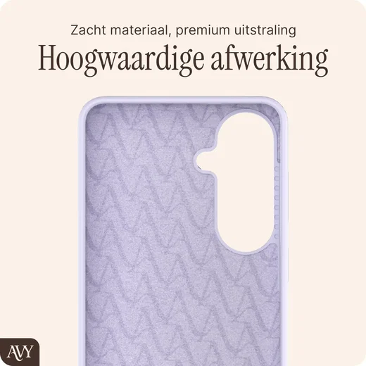 AVY Samsung Galaxy S26 Plus Hoesje Liquid Silicone met MagSafe Paars afbeelding 10