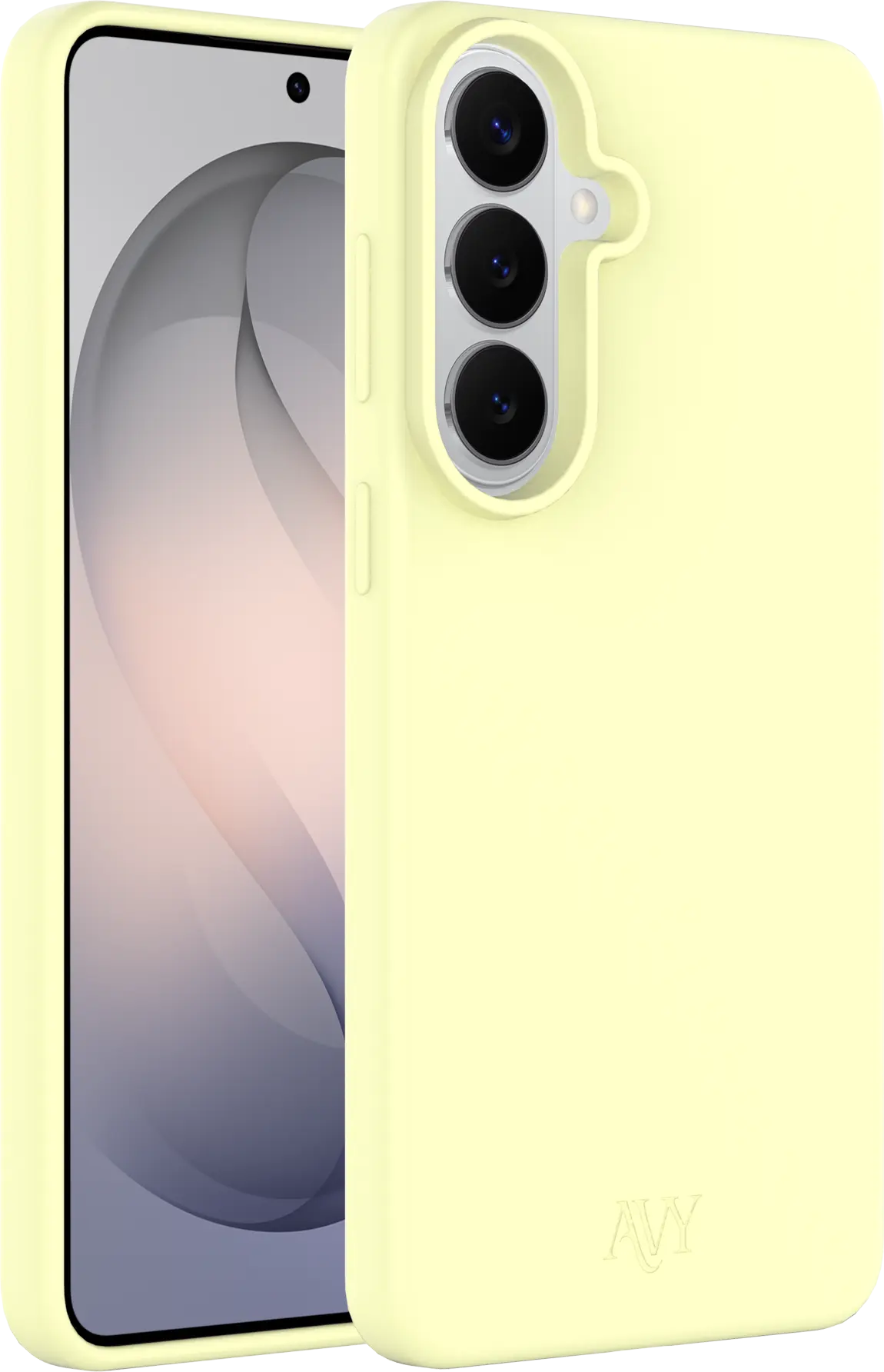 AVY Samsung Galaxy S26 Plus Hoesje Liquid Silicone met MagSafe Butter Yellow afbeelding 11