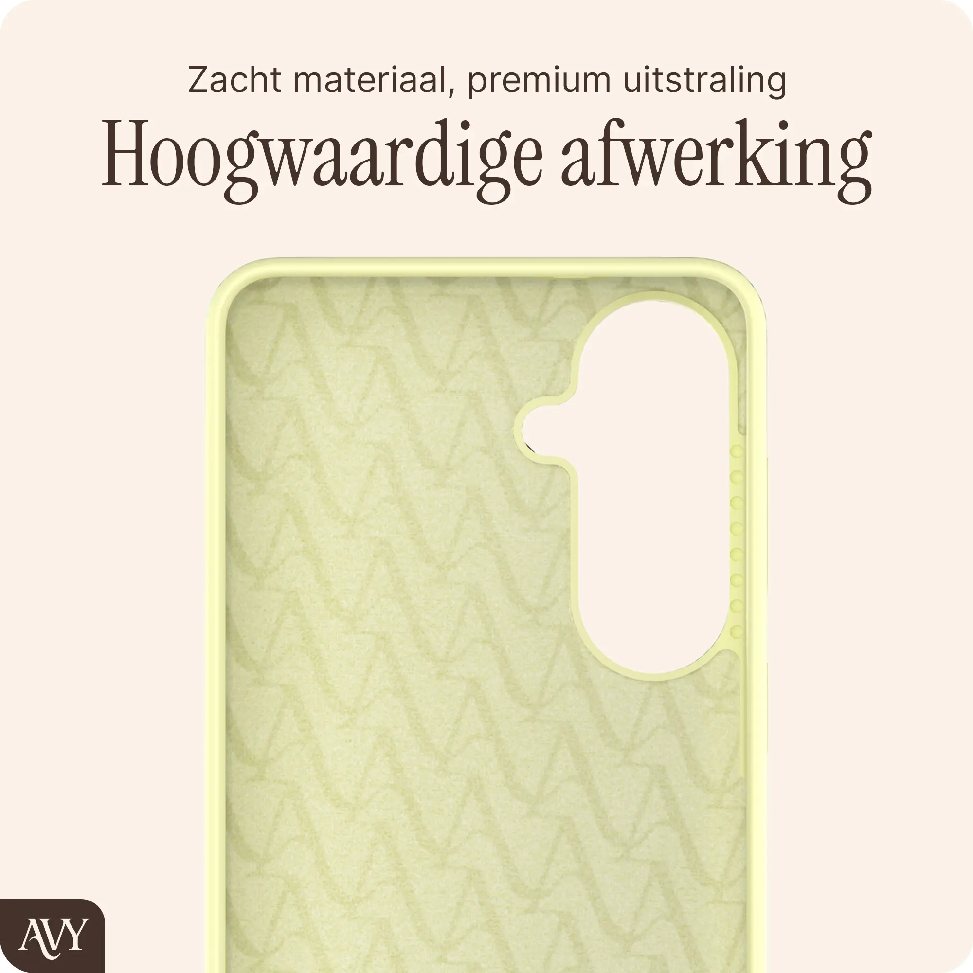 AVY Samsung Galaxy S26 Plus Hoesje Liquid Silicone met MagSafe Butter Yellow afbeelding 10