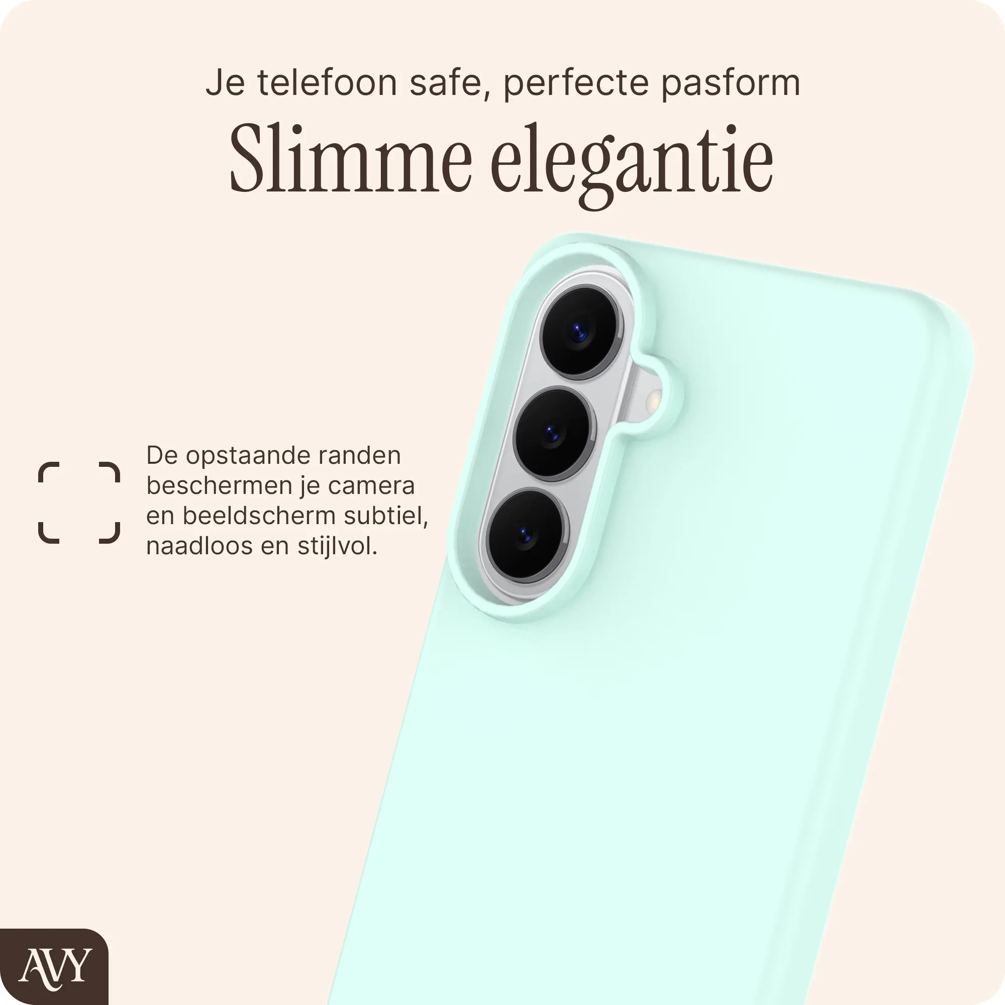 AVY Samsung Galaxy S26 Plus Hoesje Liquid Silicone met MagSafe Matcha afbeelding 9