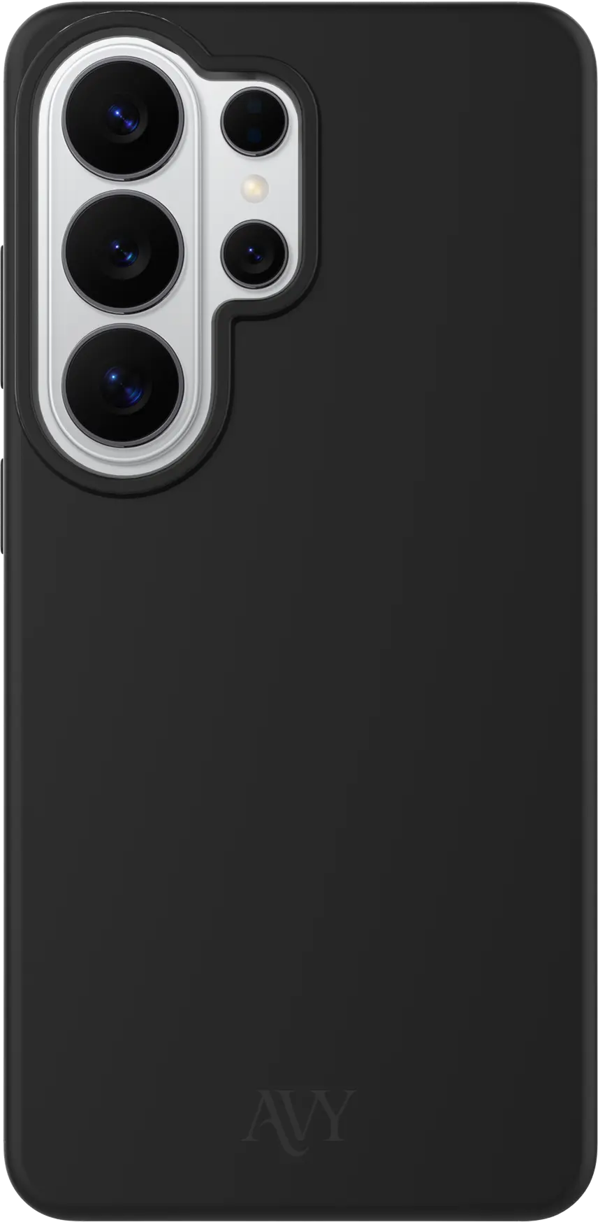 AVY Samsung Galaxy S26 Ultra Hoesje Liquid Silicone met MagSafe Zwart afbeelding 1