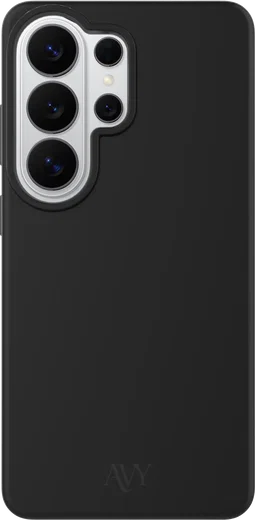 AVY Samsung Galaxy S26 Ultra Hoesje Liquid Silicone met MagSafe Zwart afbeelding 1