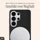 AVY Samsung Galaxy S26 Ultra Hoesje Liquid Silicone met MagSafe Zwart afbeelding 8