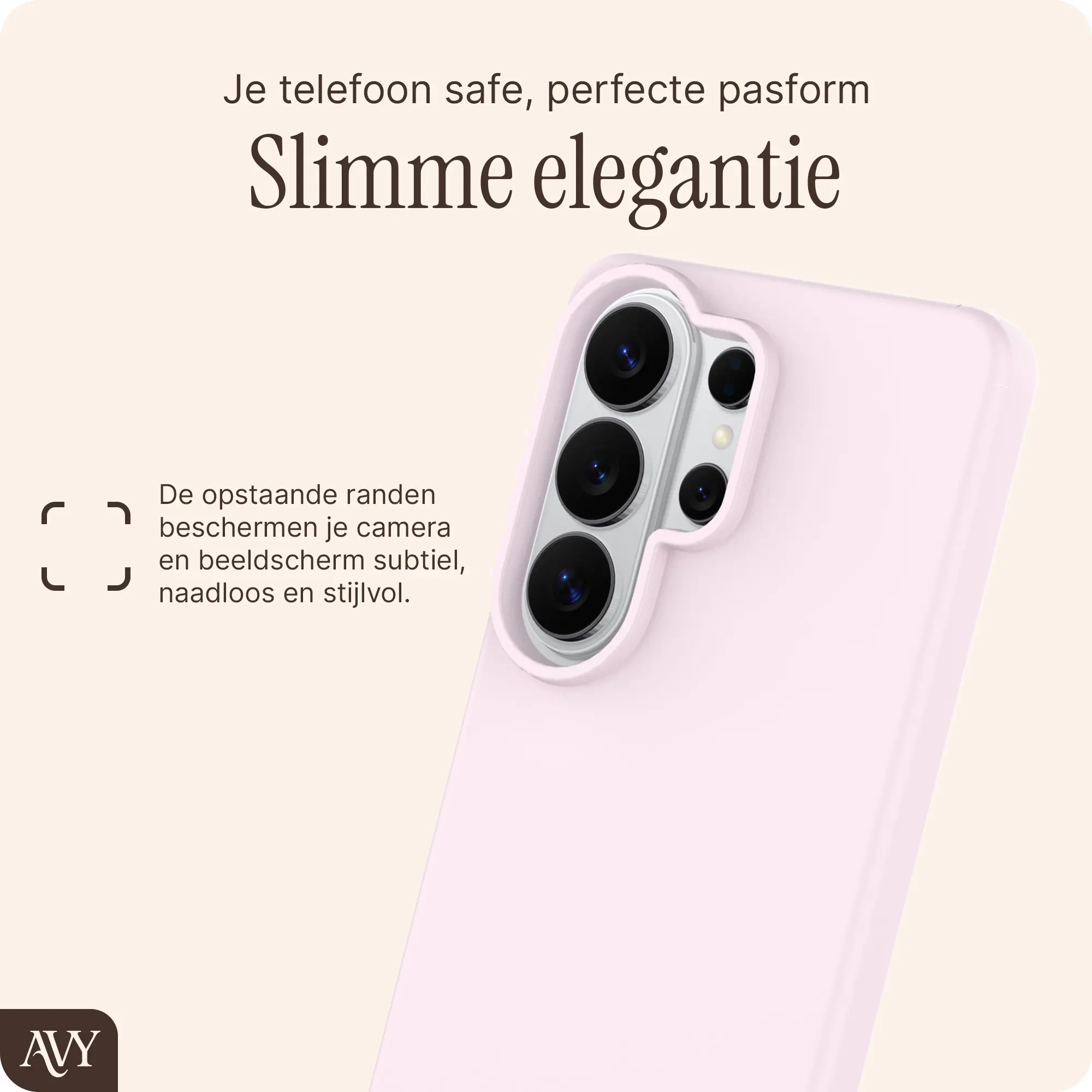 AVY Samsung Galaxy S26 Ultra Hoesje Liquid Silicone met MagSafe Roze afbeelding 9