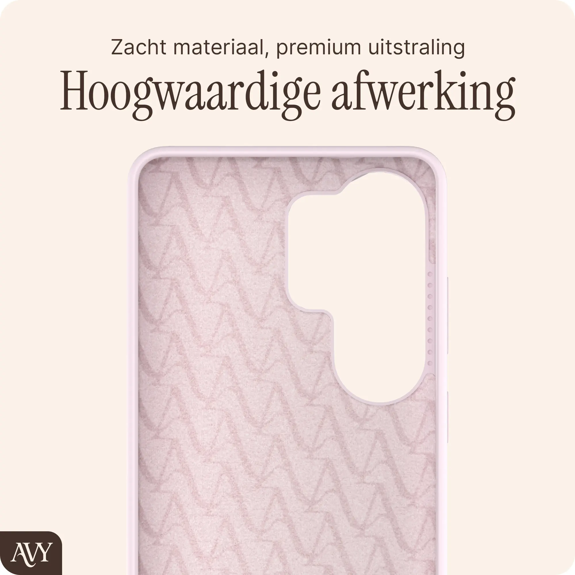 AVY Samsung Galaxy S26 Ultra Hoesje Liquid Silicone met MagSafe Roze afbeelding 10