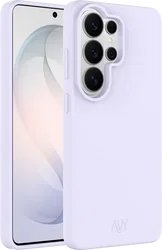AVY Samsung Galaxy S26 Ultra Hoesje Liquid Silicone met MagSafe Paars afbeelding