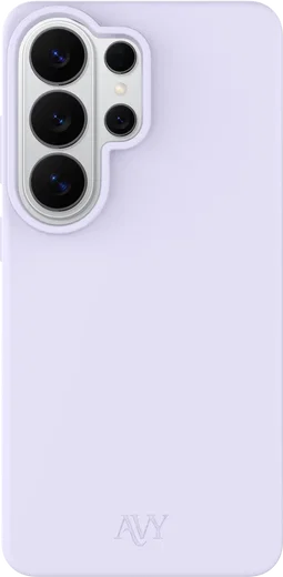 AVY Samsung Galaxy S26 Ultra Hoesje Liquid Silicone met MagSafe Paars afbeelding 1