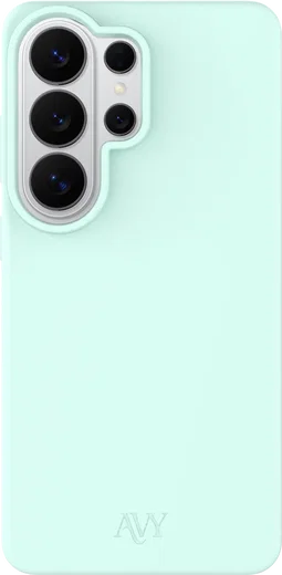AVY Samsung Galaxy S26 Ultra Hoesje Liquid Silicone met MagSafe Matcha afbeelding 1