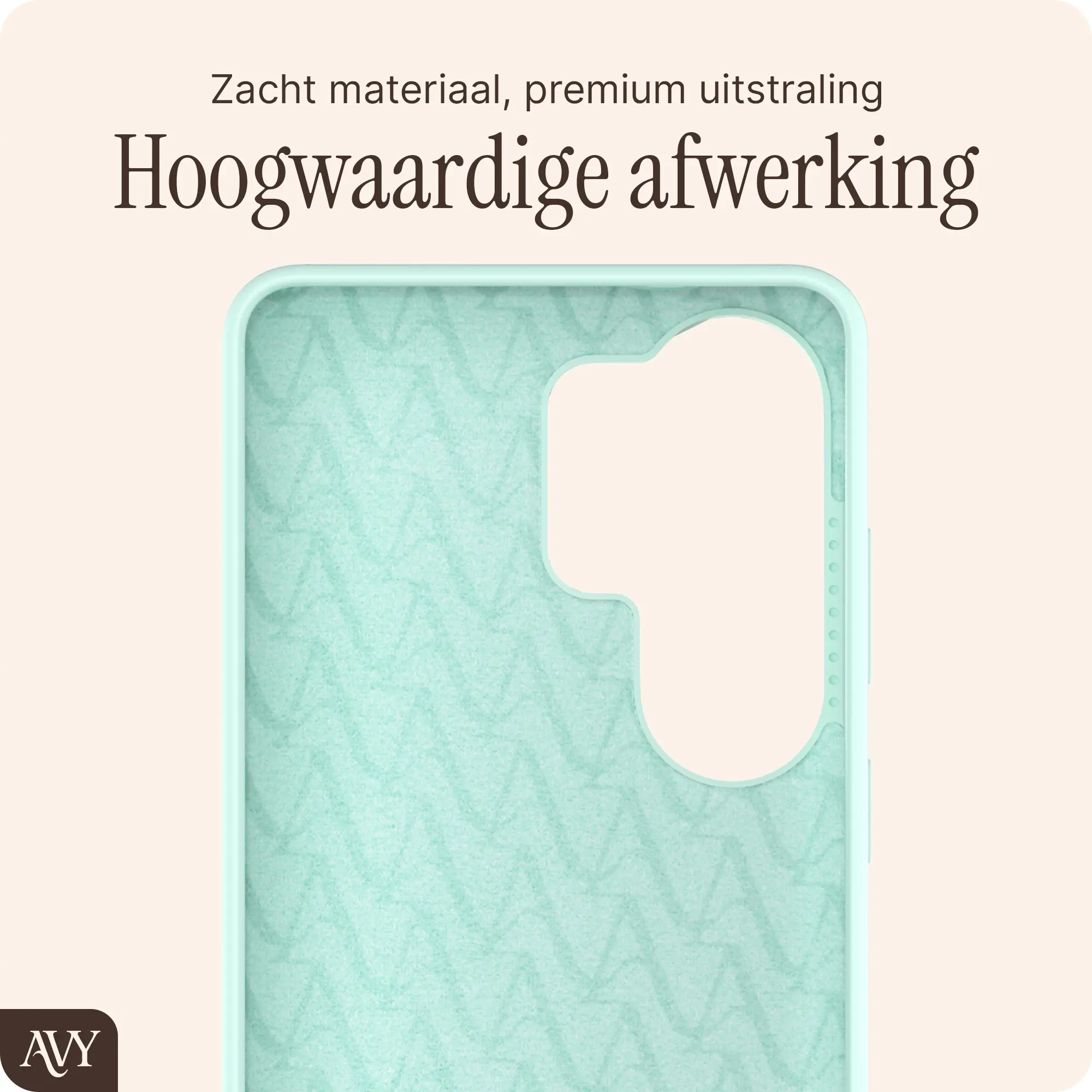 AVY Samsung Galaxy S26 Ultra Hoesje Liquid Silicone met MagSafe Matcha afbeelding 10