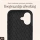 AVY Apple iPhone 17 Hoesje Liquid Silicone met MagSafe Zwart afbeelding 10