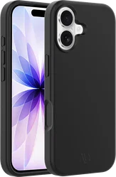 AVY Apple iPhone 17 Hoesje Liquid Silicone met MagSafe Zwart afbeelding