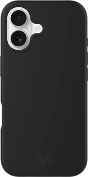 AVY Apple iPhone 17 Hoesje Liquid Silicone met MagSafe Zwart