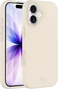 AVY Apple iPhone 17 Hoesje Liquid Silicone met MagSafe Beige