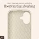 AVY Apple iPhone 17 Hoesje Liquid Silicone met MagSafe Beige afbeelding 10