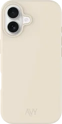 AVY Apple iPhone 17 Hoesje Liquid Silicone met MagSafe Beige afbeelding