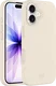 AVY Apple iPhone 17 Hoesje Liquid Silicone met MagSafe Beige afbeelding 11
