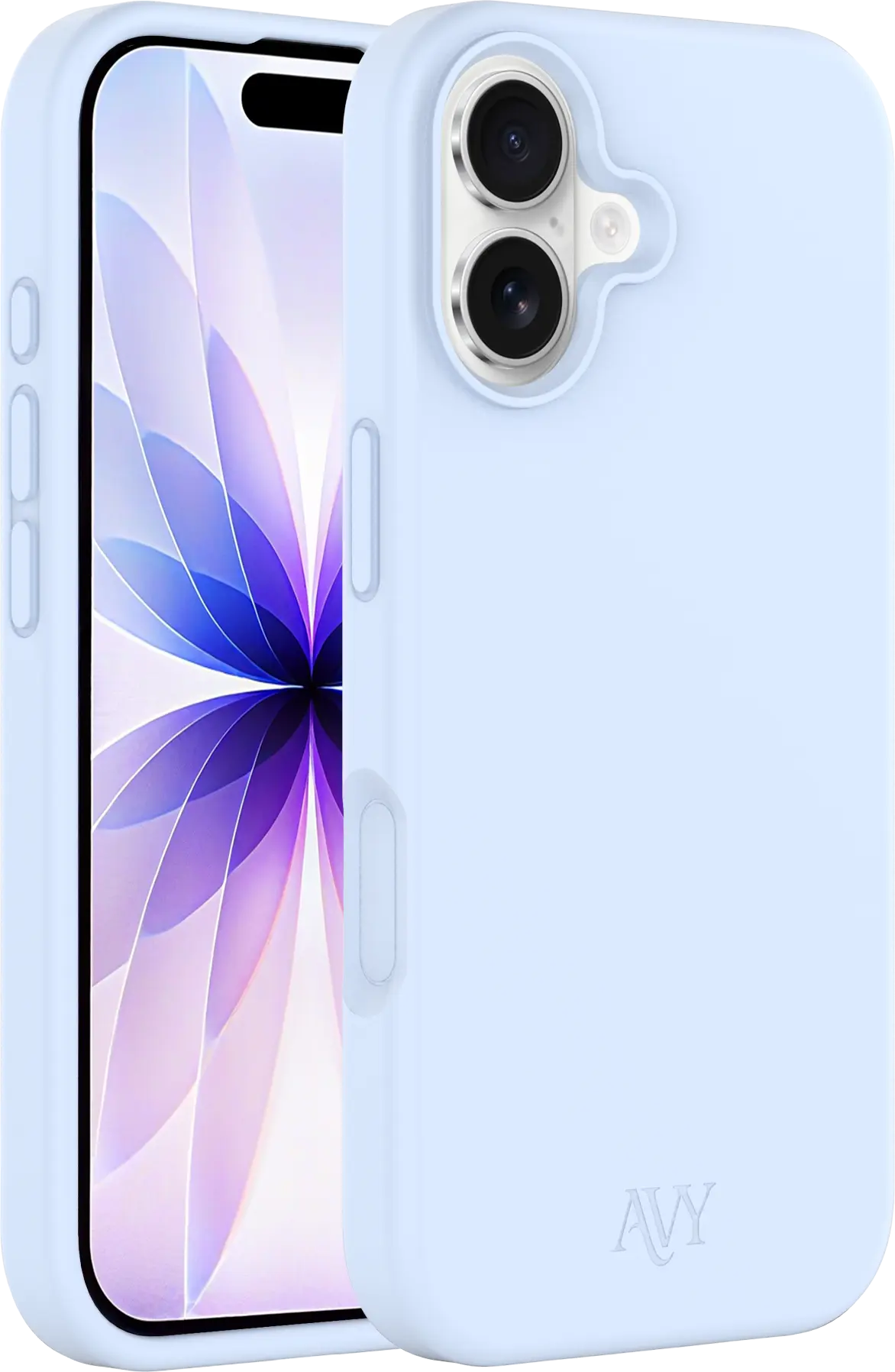 AVY Apple iPhone 17 Hoesje Liquid Silicone met MagSafe Blauw afbeelding 11