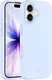 AVY Apple iPhone 17 Hoesje Liquid Silicone met MagSafe Blauw afbeelding 11