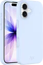AVY Apple iPhone 17 Hoesje Liquid Silicone met MagSafe Blauw