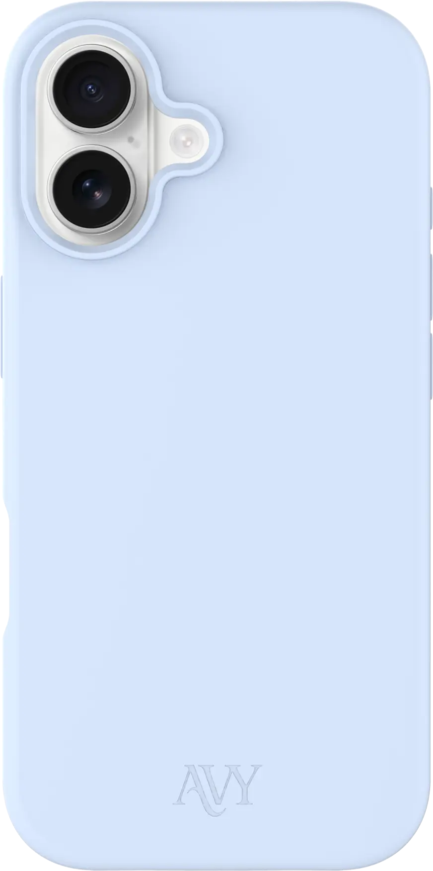 AVY Apple iPhone 17 Hoesje Liquid Silicone met MagSafe Blauw afbeelding 1