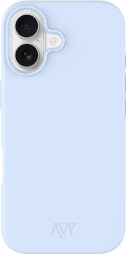 AVY Apple iPhone 17 Hoesje Liquid Silicone met MagSafe Blauw afbeelding 1