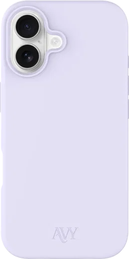 AVY Apple iPhone 17 Hoesje Liquid Silicone met MagSafe Paars afbeelding 1