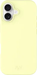 AVY Apple iPhone 17 Hoesje Liquid Silicone met MagSafe Yellow afbeelding