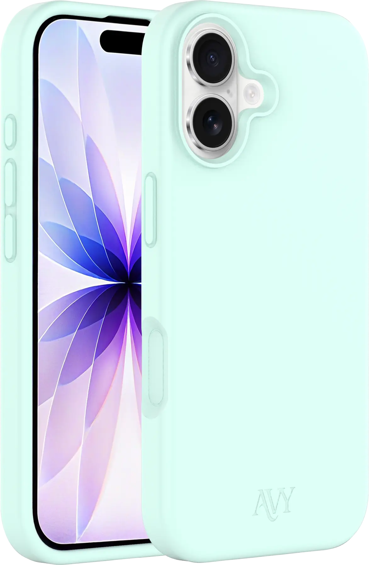 AVY Apple iPhone 17 Hoesje Liquid Silicone met MagSafe Matcha afbeelding 11
