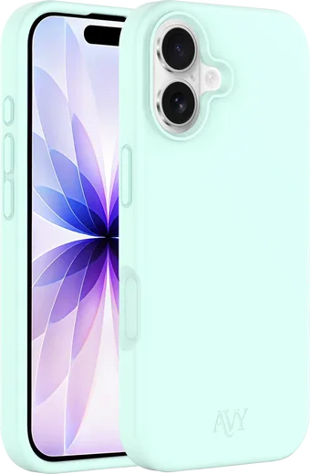 AVY Apple iPhone 17 Hoesje Liquid Silicone met MagSafe Matcha afbeelding 11