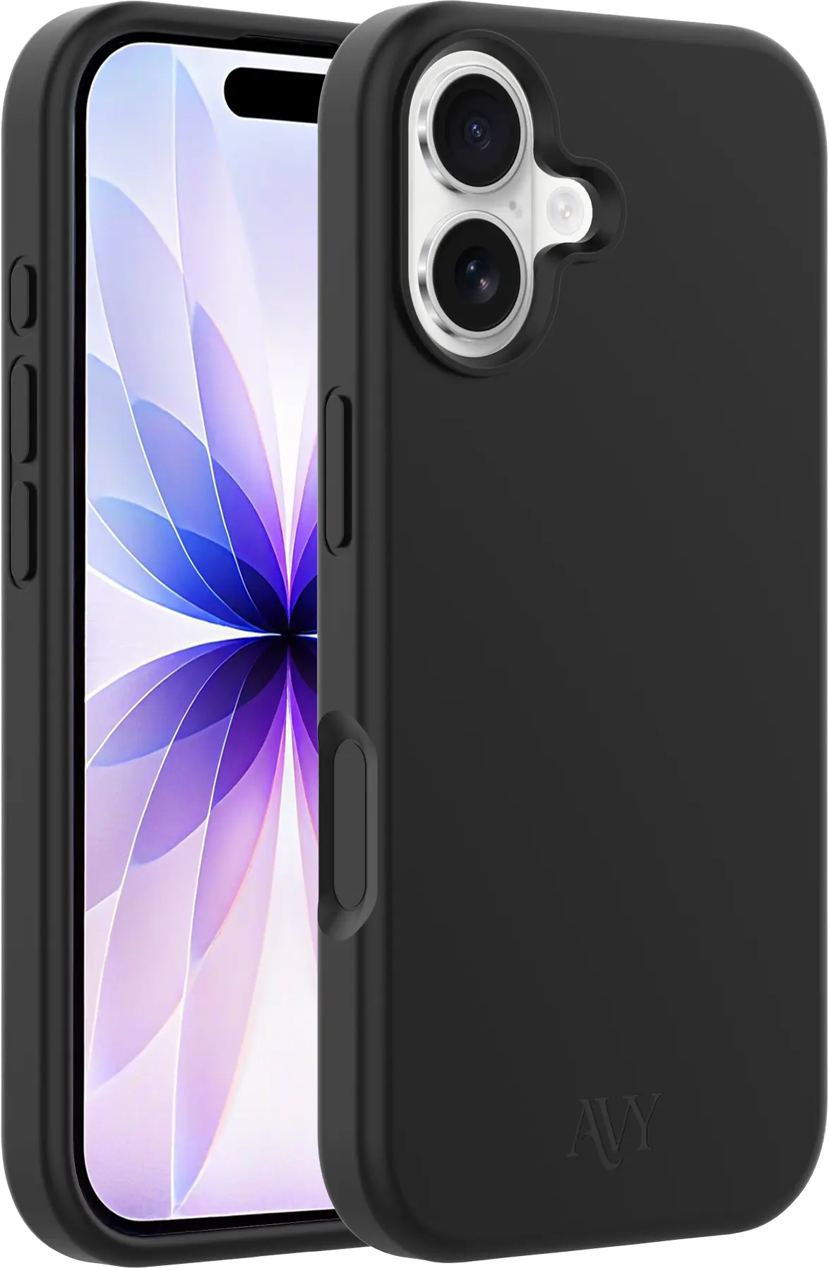 AVY Apple iPhone 17 Pro Hoesje Liquid Silicone met MagSafe Zwart afbeelding 11