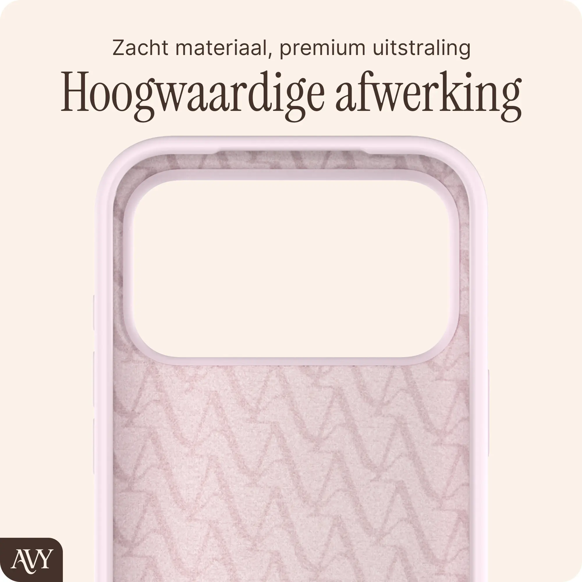 AVY Apple iPhone 17 Pro Hoesje Liquid Silicone met MagSafe Roze afbeelding 10