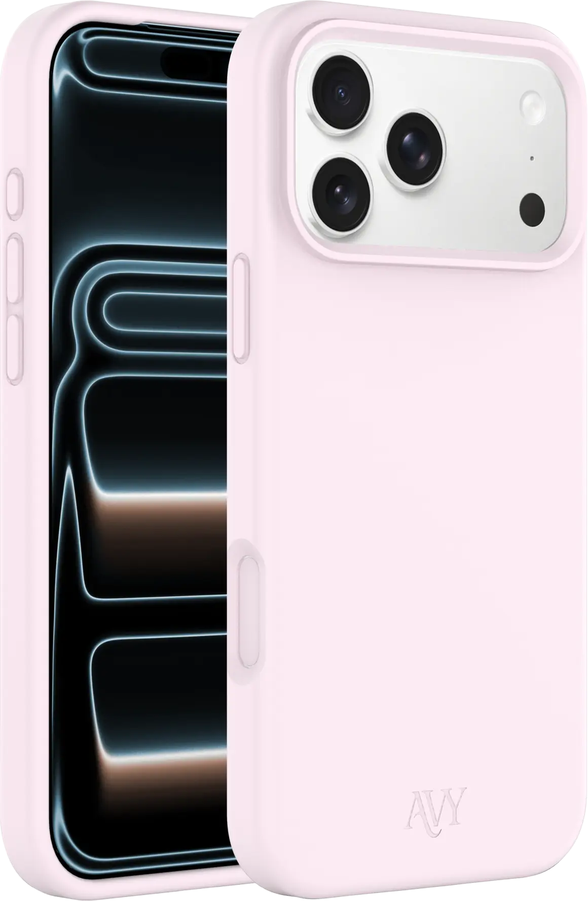 AVY Apple iPhone 17 Pro Hoesje Liquid Silicone met MagSafe Roze afbeelding 11