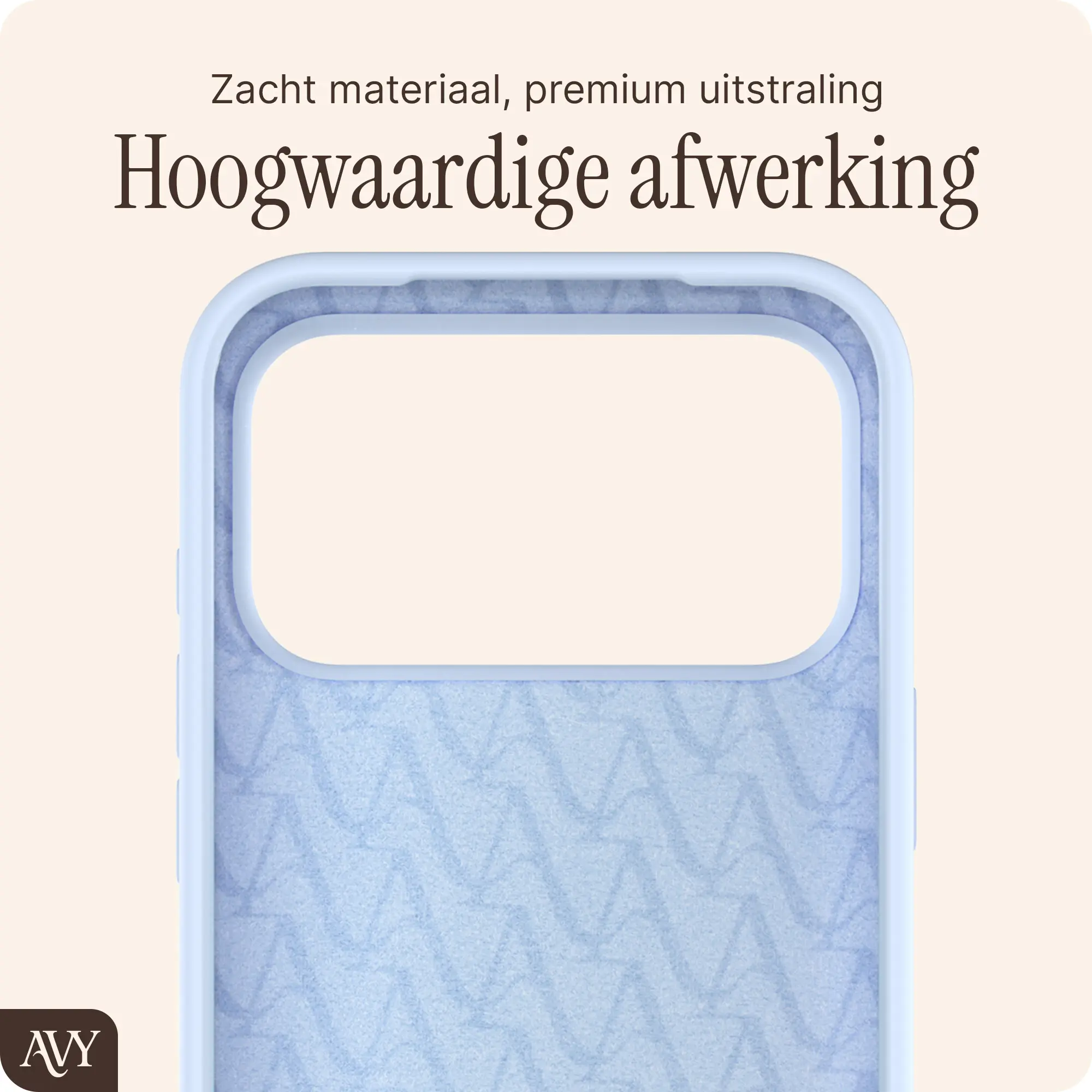 AVY Apple iPhone 17 Pro Hoesje Liquid Silicone met MagSafe Blauw afbeelding 10