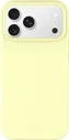 AVY Apple iPhone 17 Pro Hoesje Liquid Silicone met MagSafe Butter Yellow