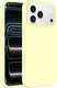 AVY Apple iPhone 17 Pro Hoesje Liquid Silicone met MagSafe Butter Yellow afbeelding 11